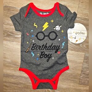 NEW Harry Potter birthday boy onesie 18 months